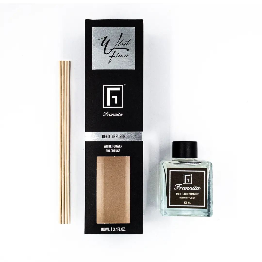 White Flower Reed Diffuser - Refreshing Air Oil Diffuser