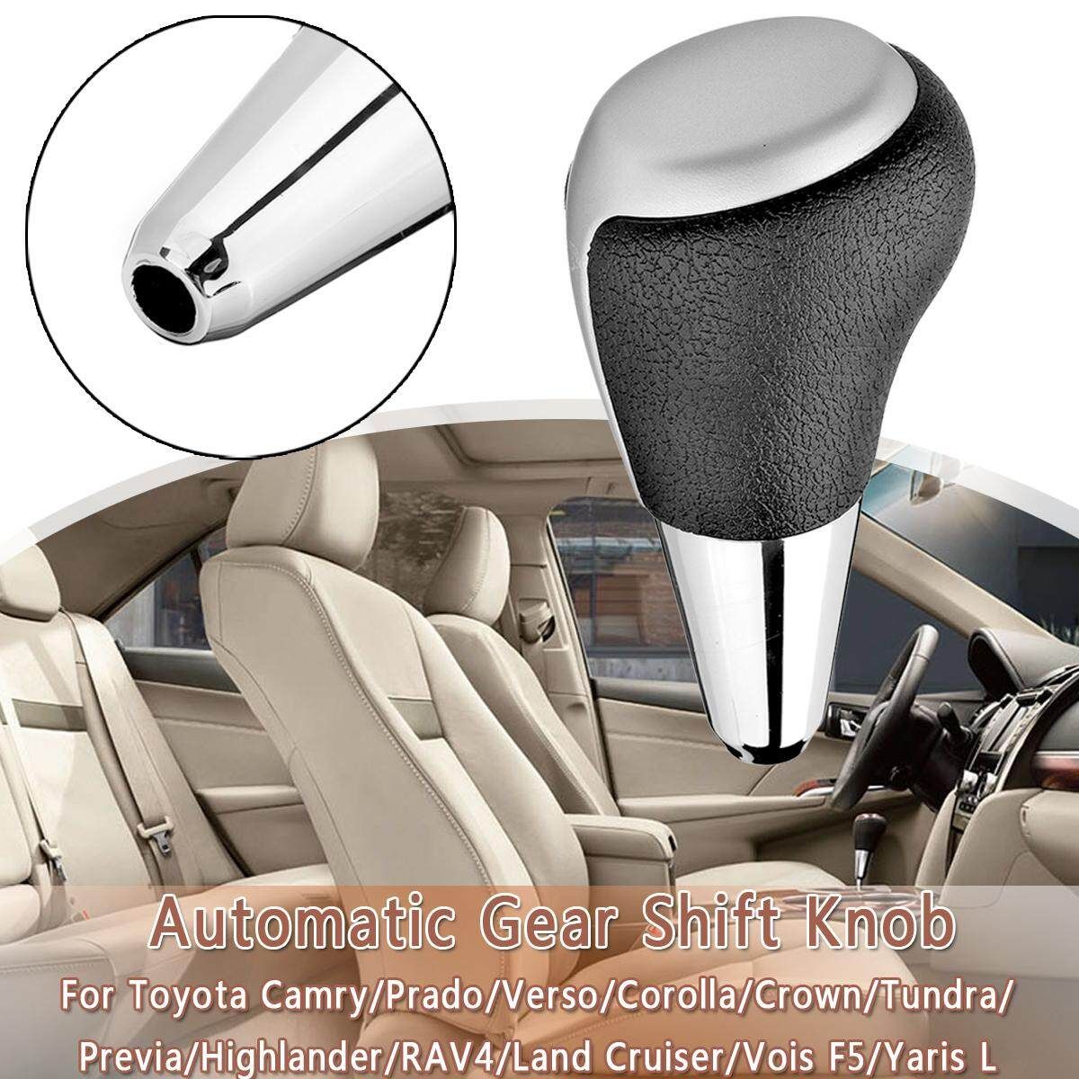 Matte/Gloss Gear Knob For Toyota Camry/Prado/Verso/Corolla/Crown/Tundra/Previa/Highlander Matte Black