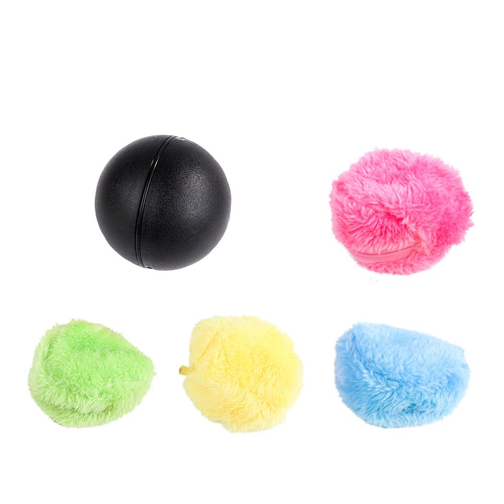 Pet Dog Cat Automatic Roller Ball Toy Dog Plush Toy Motion