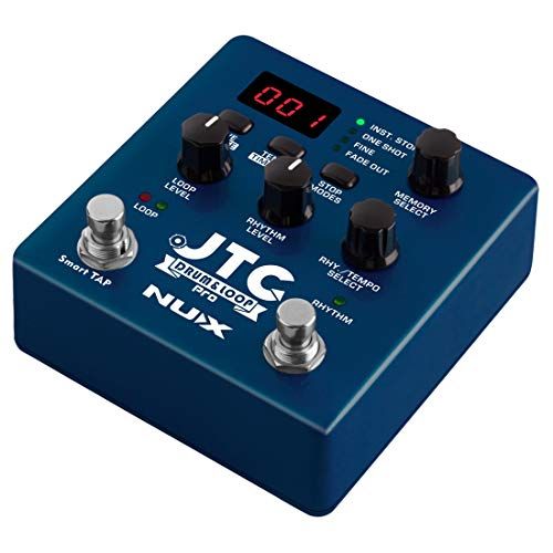 NUX JTC PRO Drum Loop PRO Dual Switch Looper Pedal 6 Hours R
