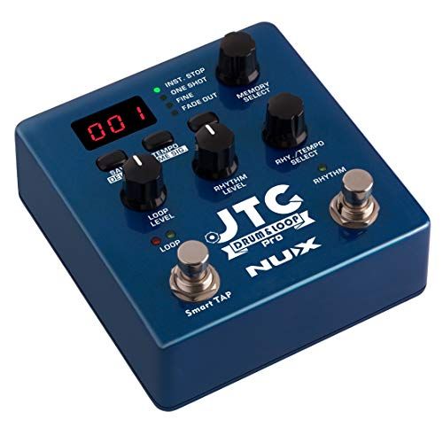 NUX JTC PRO Drum Loop PRO Dual Switch Looper Pedal 6 Hours R