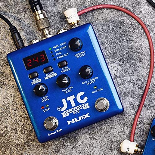 NUX JTC PRO Drum Loop PRO Dual Switch Looper Pedal 6 Hours R