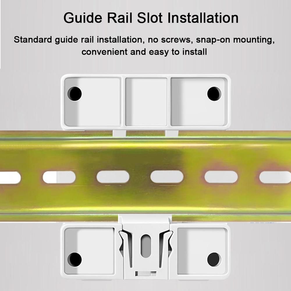 8in1 Power Meter Color Screen 2P Multi-function AC Energy Meter 170-270V/63A Voltage and Current Meter Standard Rail Mounting