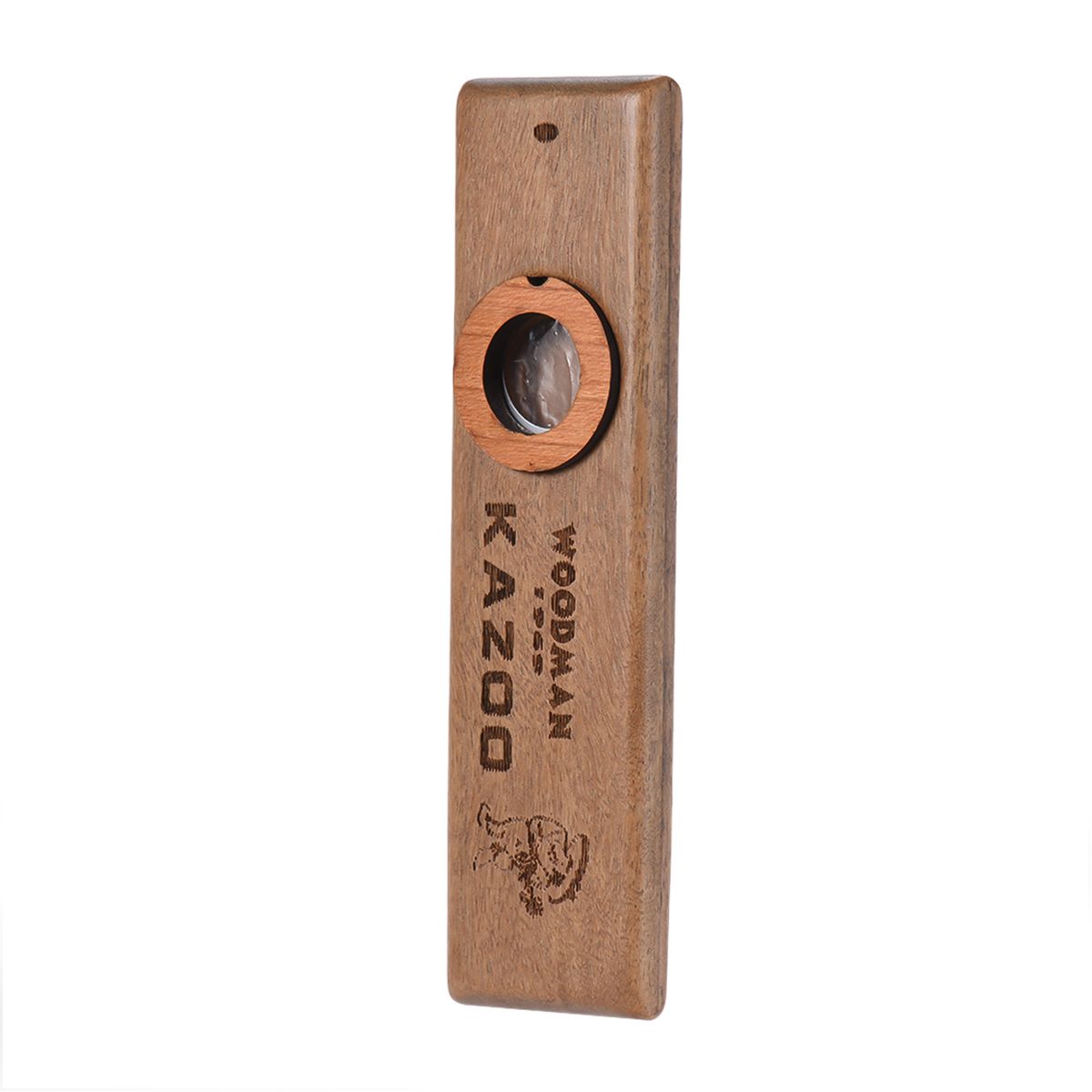 Handmade Wooden Kazoo Wood Harmonica With Metal Storage Box