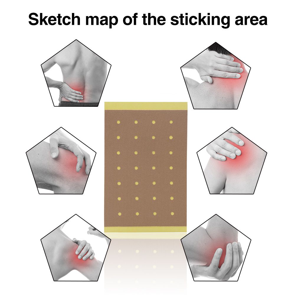 60Pcs Patches Plaster Relief Pain Balm Treatment Tens Pain Lion Medical Massage D1263 Body Back Orthopedic Joint Muscle
