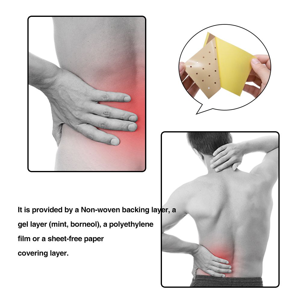 60Pcs Patches Plaster Relief Pain Balm Treatment Tens Pain Lion Medical Massage D1263 Body Back Orthopedic Joint Muscle