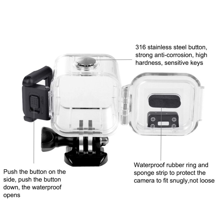 Waterproof Housing Diving Protective Case For GoPro HERO5