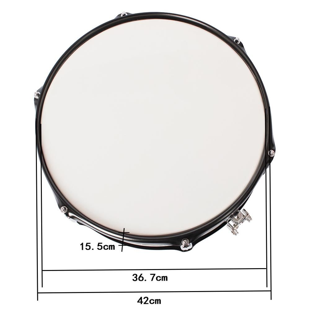 Professional Snare Drum Head 14 Inch with Drumstick Drum Key Strap for Student Band
