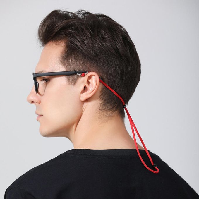 Eyeglass Strap Eyeglasses Chains Sports Eye Glasses Strings Sports Red