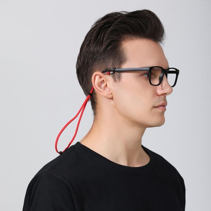 Eyeglass Strap Eyeglasses Chains Sports Eye Glasses Strings Sports Red