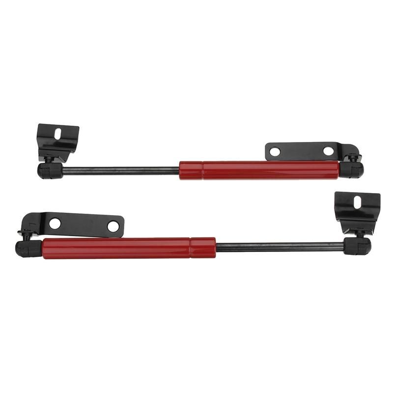 Front Engine Cover Bonnet Hood Shock Lift  Bars Support Rod Arm Hydraulic Parts For Toyota Hilux Vigo SR5 05-12 Red