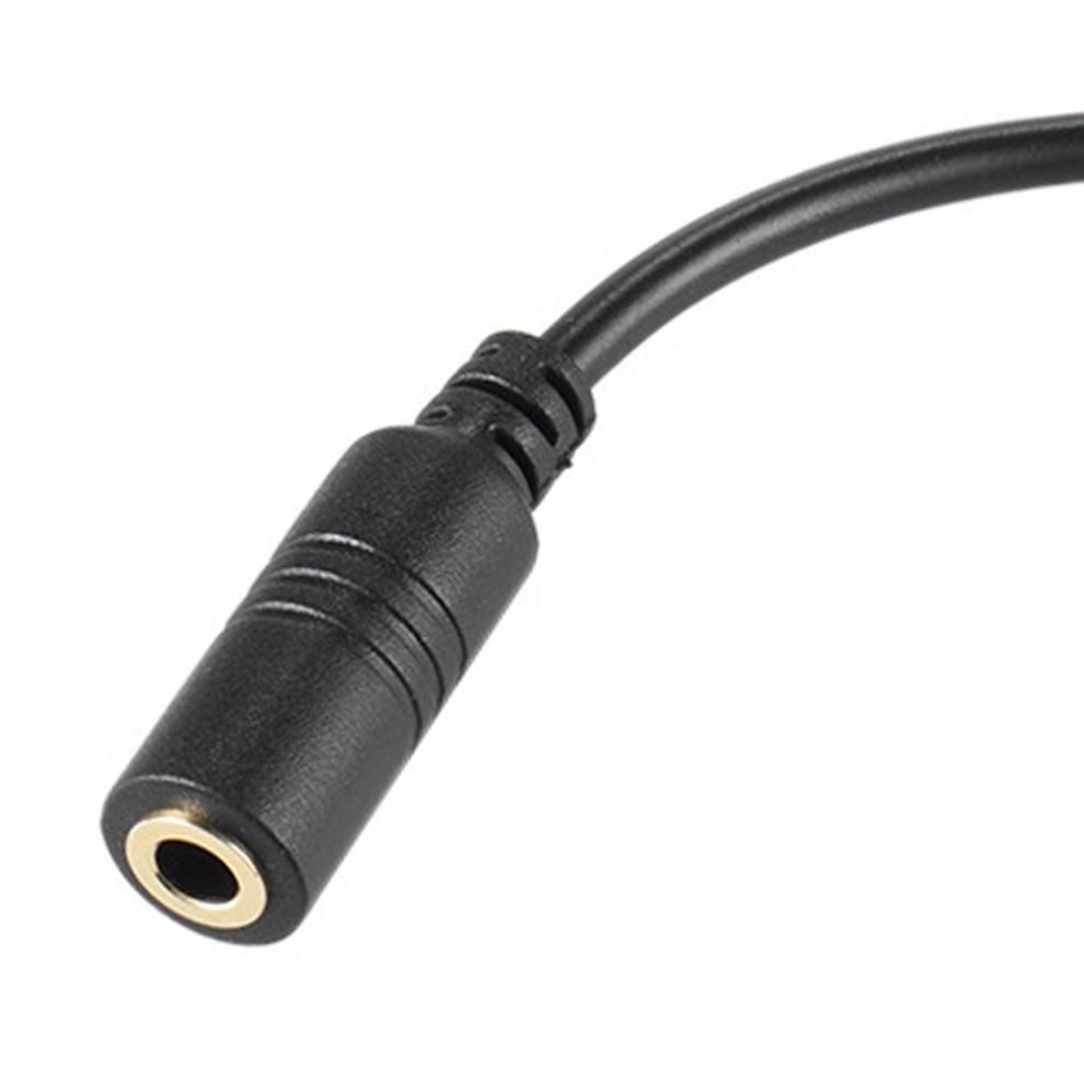 3.5mm Male To Female Microphone Adapter Converter Stereo
