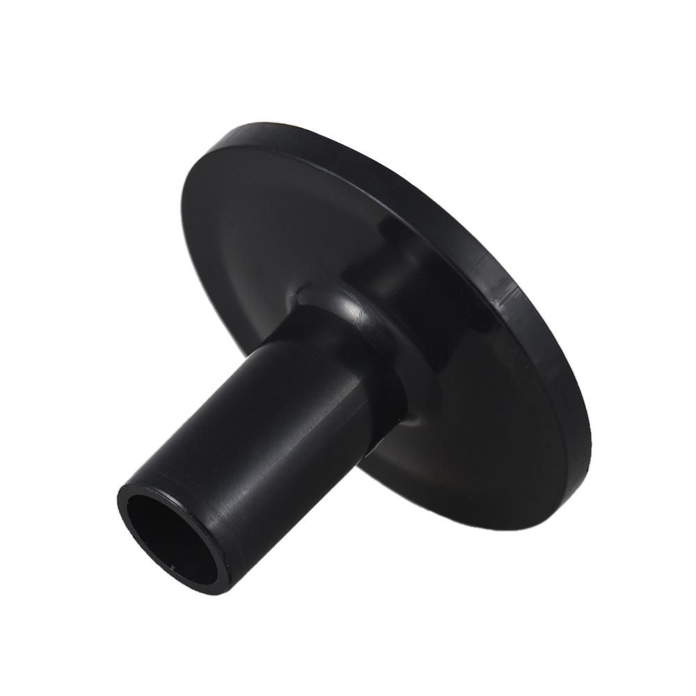 Black Drum Cymbal Sleeves Plastic Drum Set Cymbal Stands Replacement with Flange Base 10 Pack