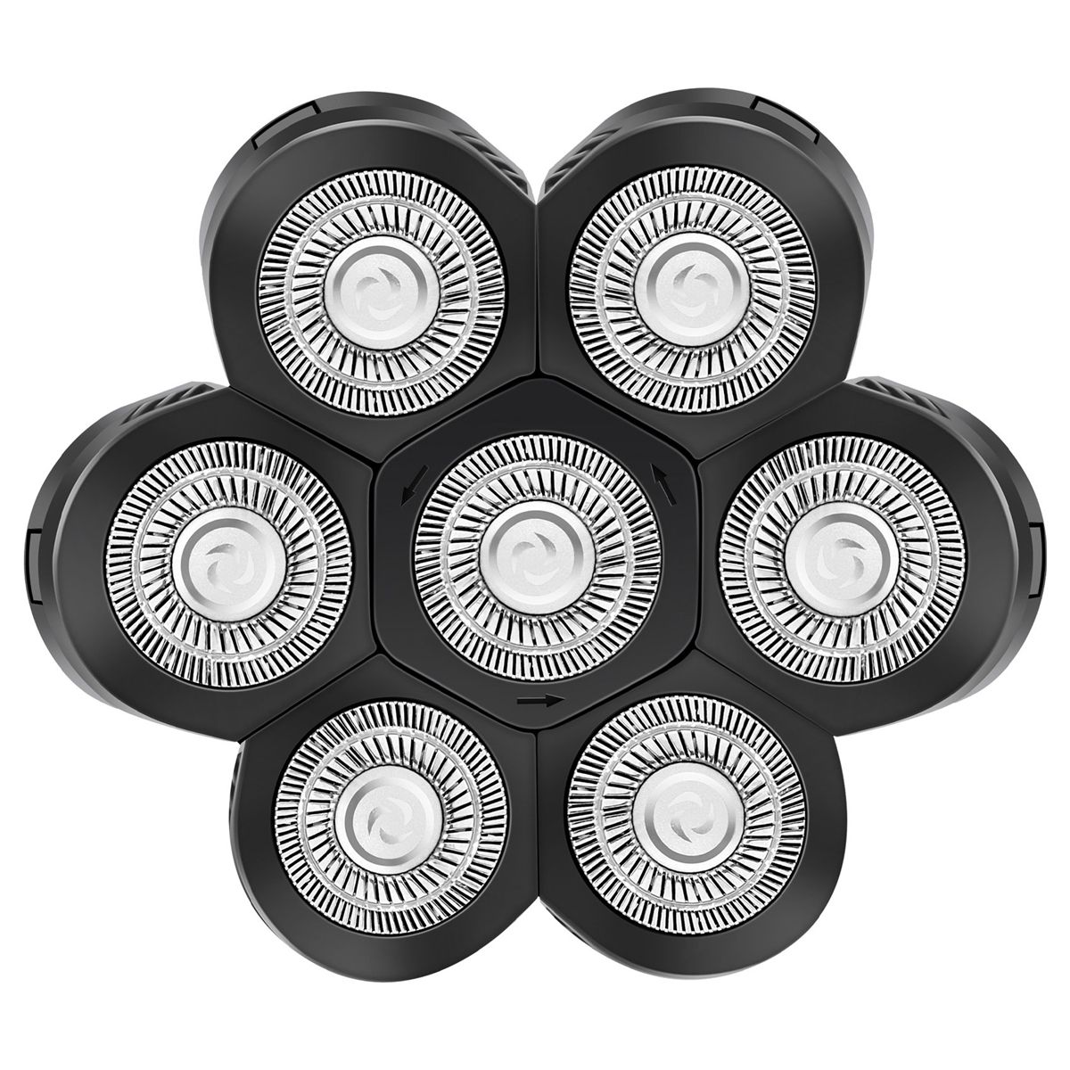 7D Electric Replacement Heads 7 Heads Head  Color)