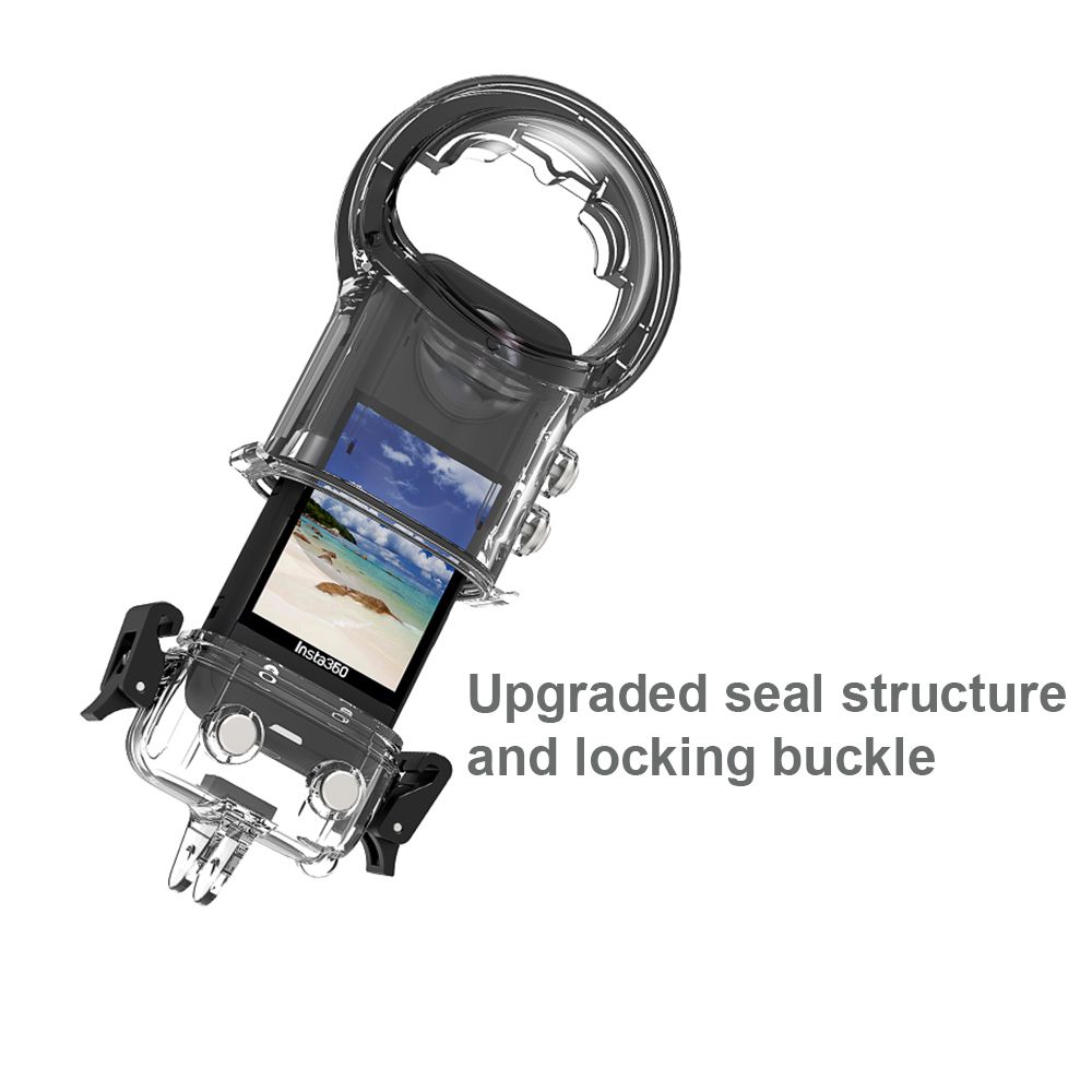 Panoramic Sports Camera Dive Case Waterproof Housing Diving