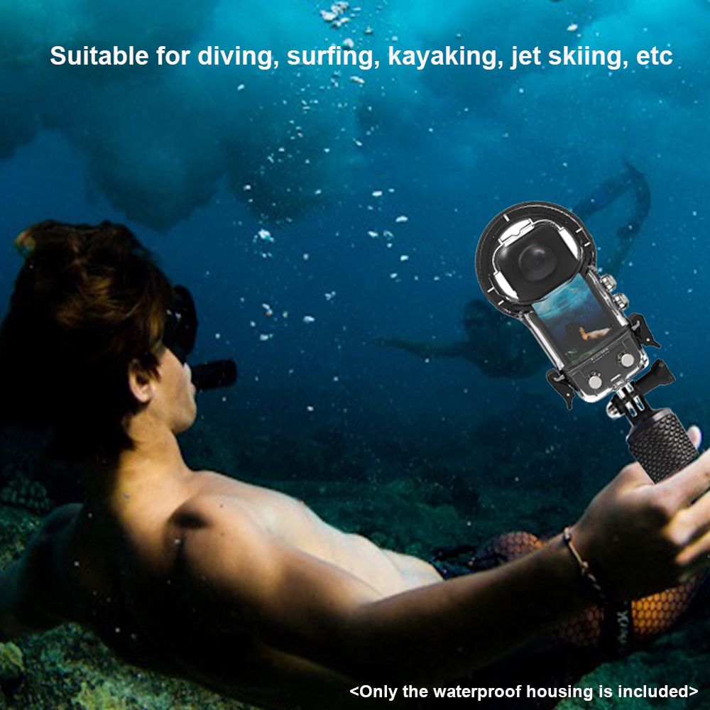 Panoramic Sports Camera Dive Case Waterproof Housing Diving