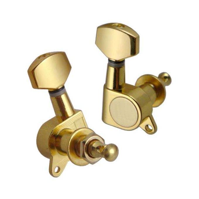 String Tuning Pegs Enclosed Machine Heads Button For Acoustic Electric