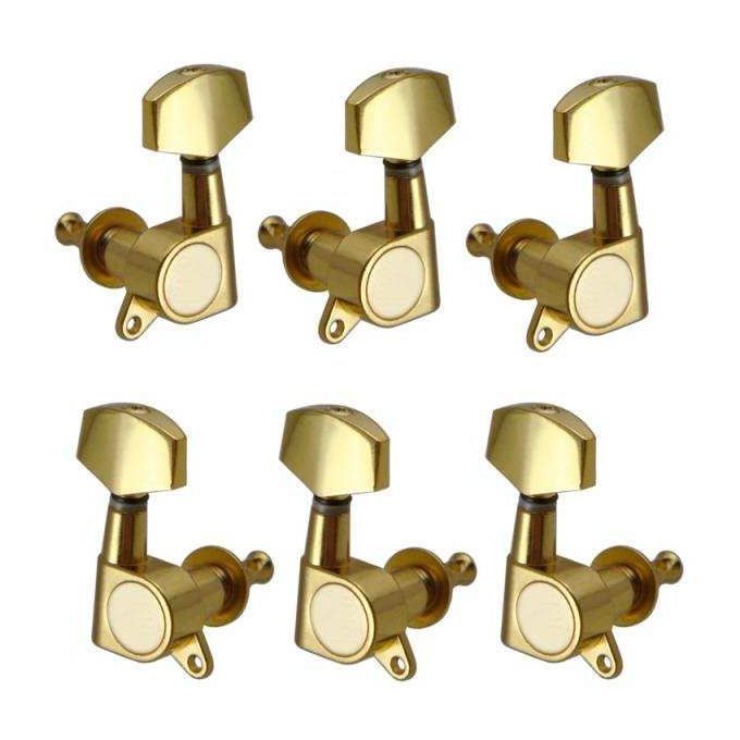 String Tuning Pegs Enclosed Machine Heads Button For Acoustic Electric