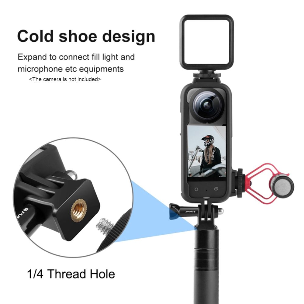 Panorama Camera Protective Frame Video Cage With Dual