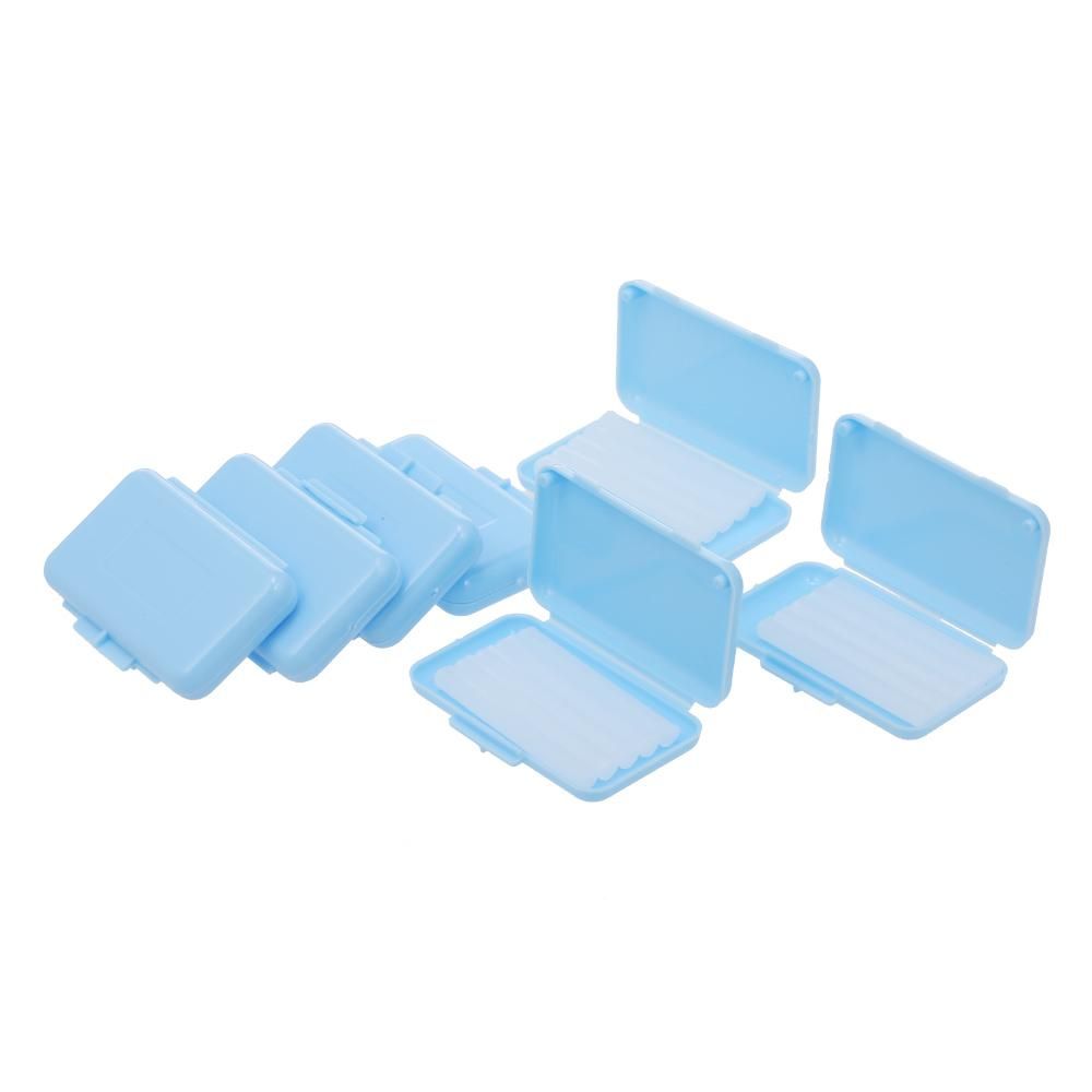 10PCS Teeth Wax Kit Pain Relief for Orthodontic Braces Wearers 1 Box of 5 Strips Dental Wax for Oral Care