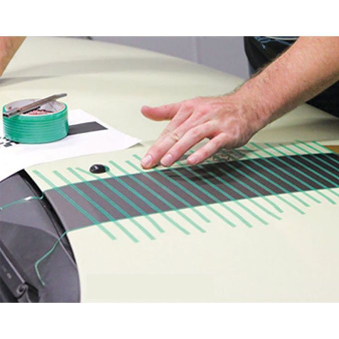 5M Vinyl Car Wrap  Less Tape Stickers Cutting Tool Film Green