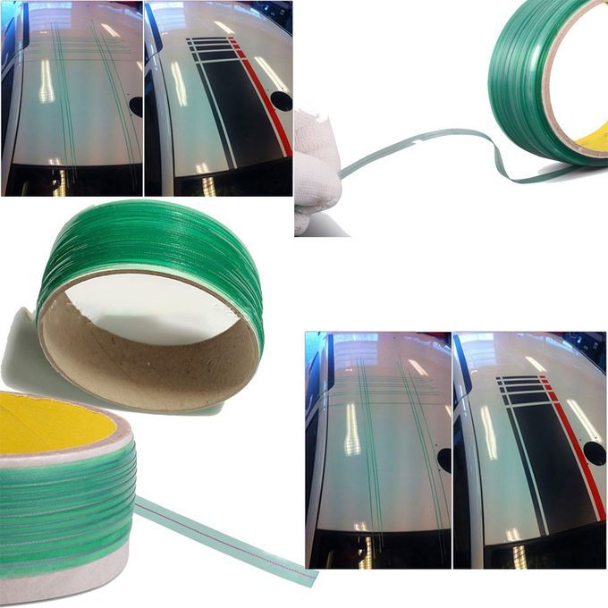 5M Vinyl Car Wrap  Less Tape Stickers Cutting Tool Film Green