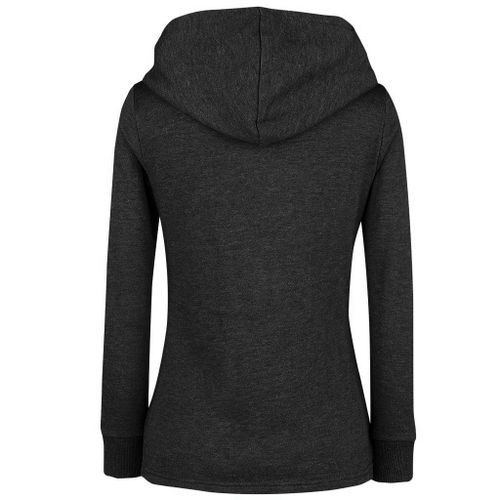 Women Plus Size Winter Jacket Loose Women's Hoodie Zip