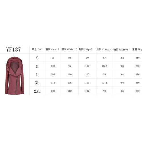 Women Plus Size Winter Jacket Loose Women's Hoodie Zip