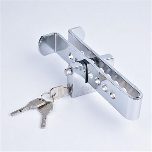 1 X Car Brake Clutch Pedal Lock Steel Stainless Anti-Theft Strong Security For Clutch Pedal