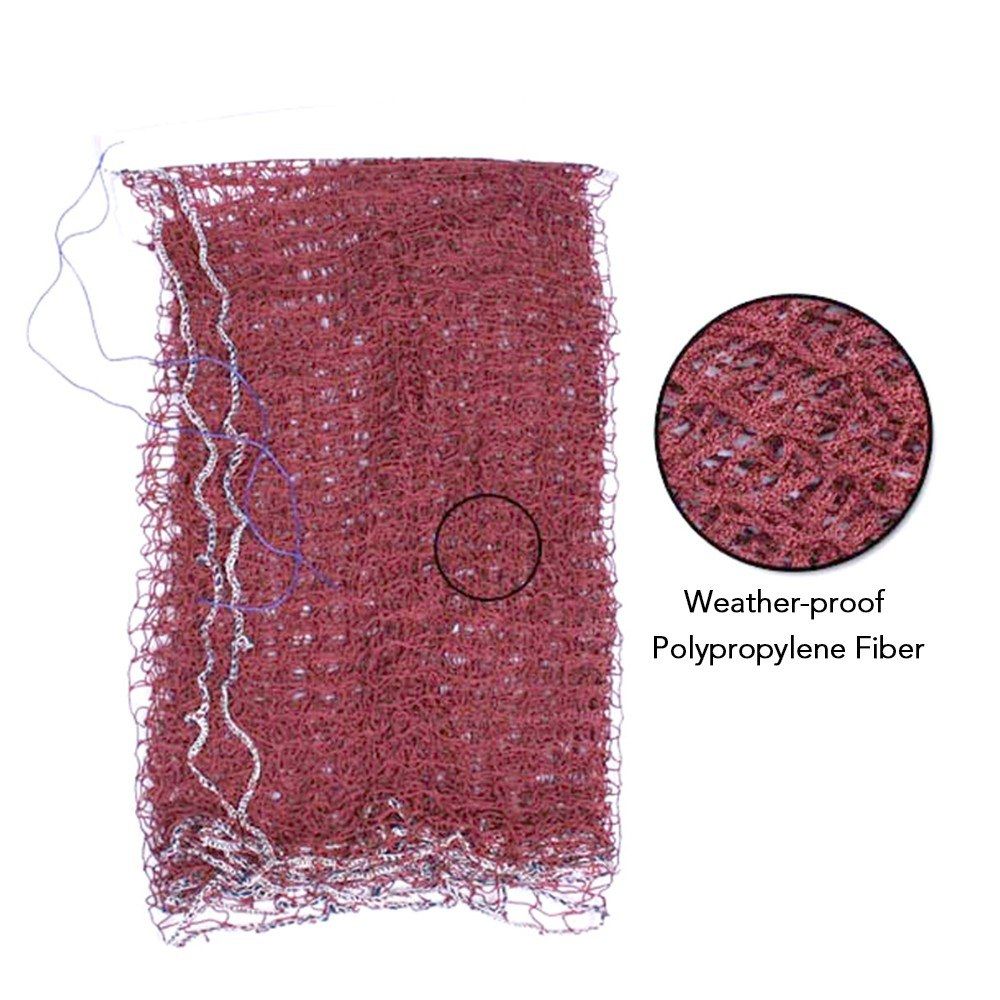 20.3 X 2.5FT Badminton Net Portable Lightweight Training Net