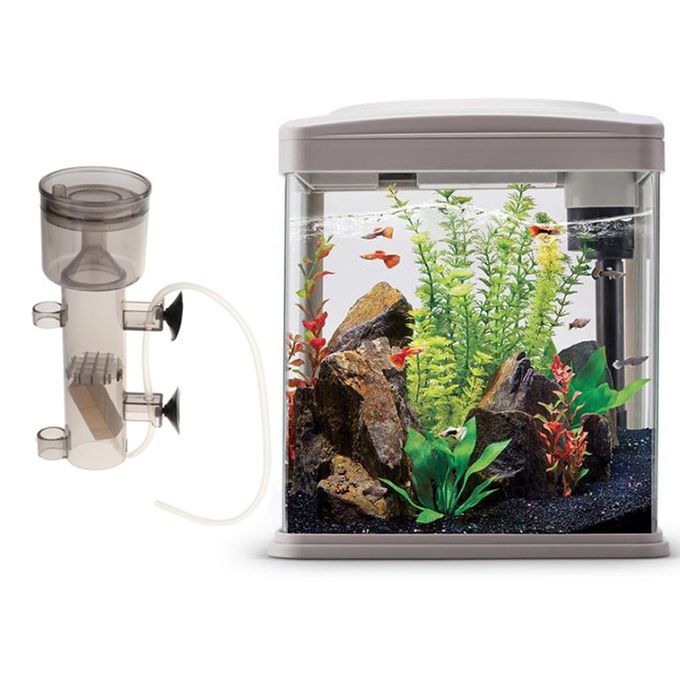 2x 600L/H Aquarium Fish Tank Protein Skimmer Waste Collector Filter