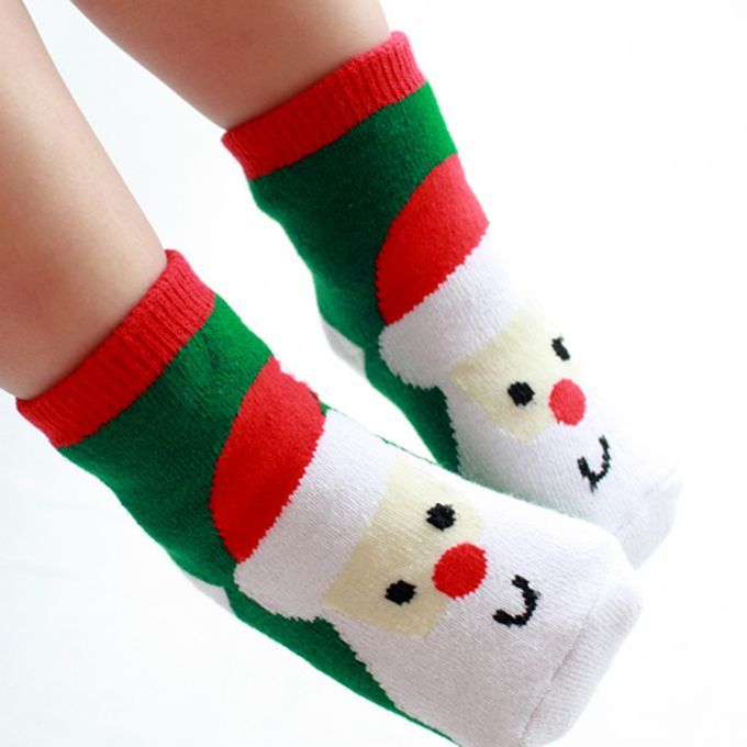 Baby Toddler Warm Christmas Socks Boys Girl Xmas Holiday 1-3 Years 5