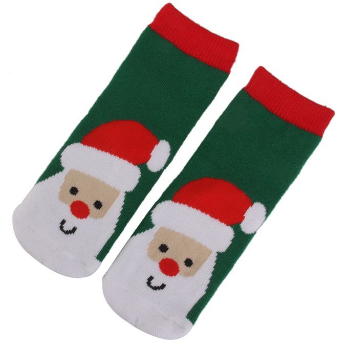 Baby Toddler Warm Christmas Socks Boys Girl Xmas Holiday 1-3 Years 5