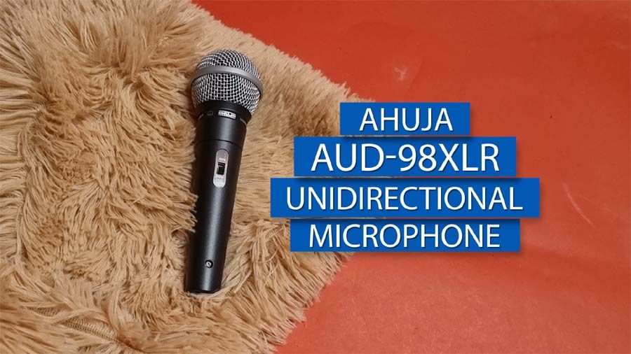 AUD-98XLR Unidirectional Dynamic Microphone -Corded Mic