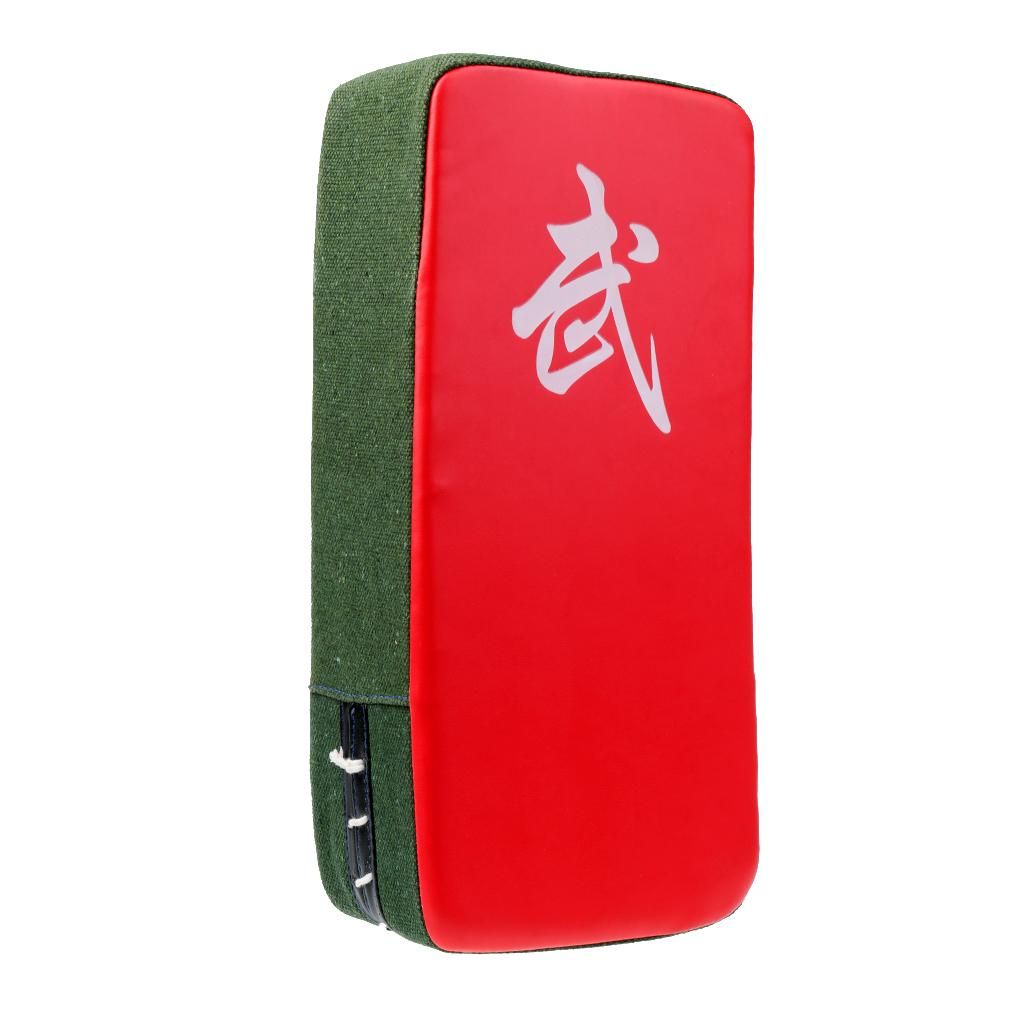 Boxing Training Pad Rectangle Thai MMA Karate Martial Art Arm Red