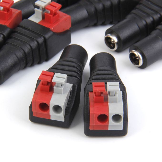 20pcs Camera CCTV BNC Male Female Video Balun Connector
