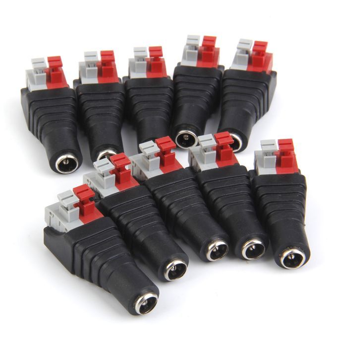 20pcs Camera CCTV BNC Male Female Video Balun Connector