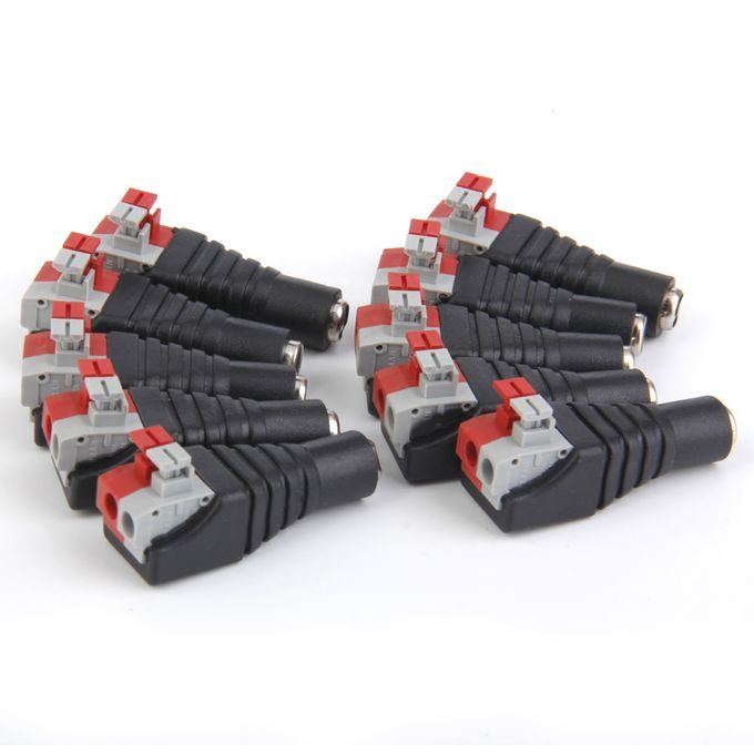 20pcs Camera CCTV BNC Male Female Video Balun Connector