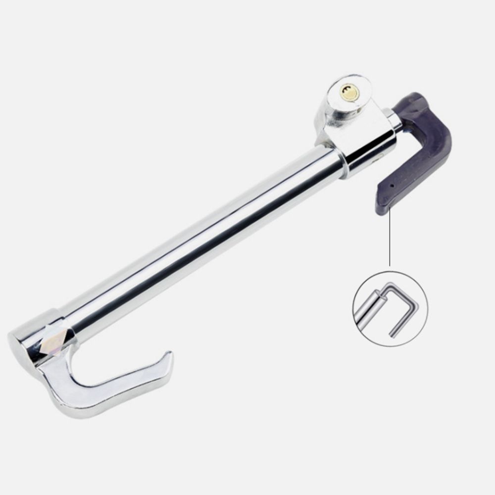 1* Aluminum Steel Car Steering Wheel Lock Universal For All Models Car Steering Wheel Lock Auto