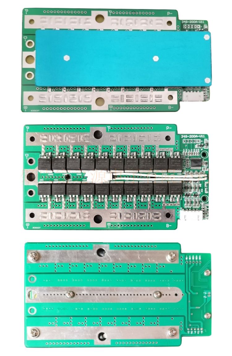 4S 12V 100A 130A 200A 260A 300A 390A BMS LifePo4 Lithium Protection Board Balance High Current Motorcycle Car Start RV Inverter-200A