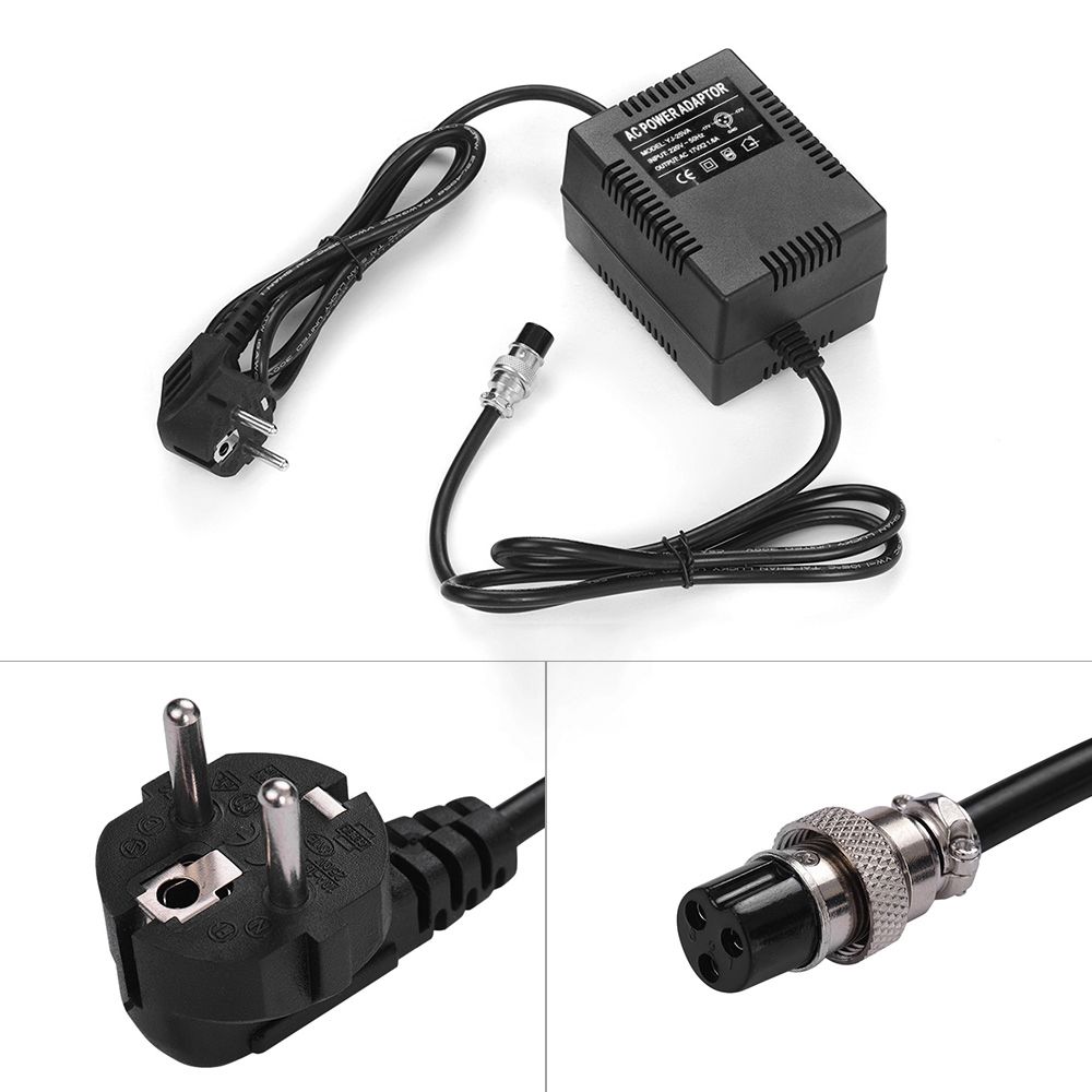 High- Mixing Console Mixer Supply AC Adapter 17V 1600mA