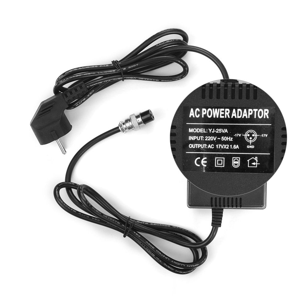 High- Mixing Console Mixer Supply AC Adapter 17V 1600mA
