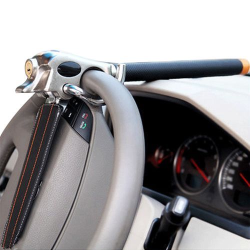 Car Steering Wheel Anti-Theft Lock Foldable Security Car Lock Auto Steering Lock Protection T-Locks
