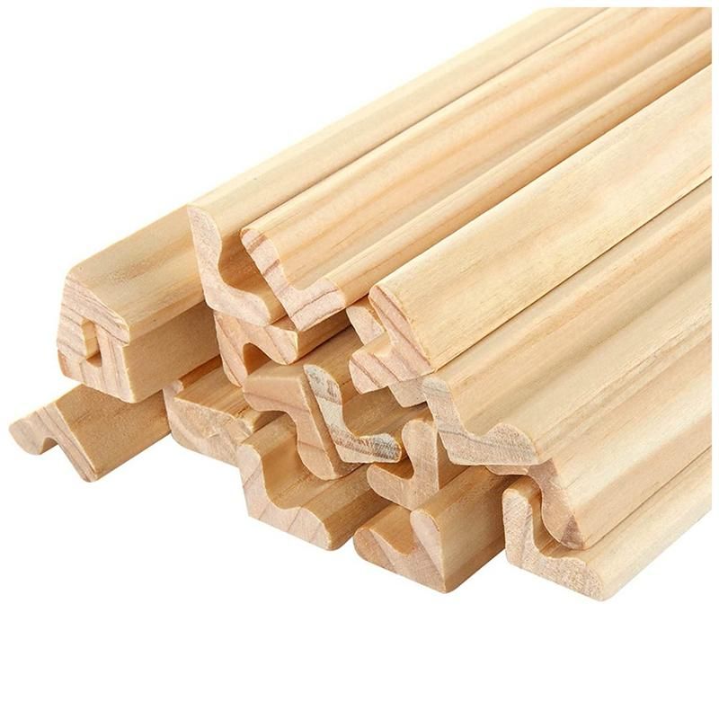 20-Pack Wooden Tile Holders Replacement Rack Rack