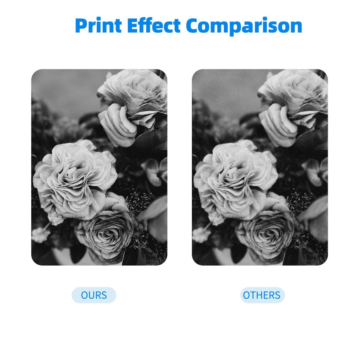 5pcs Color Thermal Paper Roll Set 57x30mm/2.17x1.18in Photo Picture Receipt Memo Printing Compatible with Peripage/Paperang Pocket Printer Instant Photo Printer