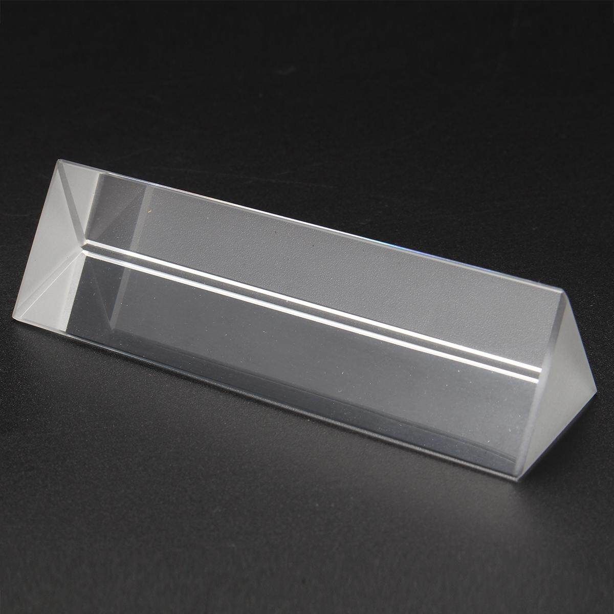 5Pcs New Optical Glass Triangular Prism For Physics Light Lamp Spectrum Home Decor