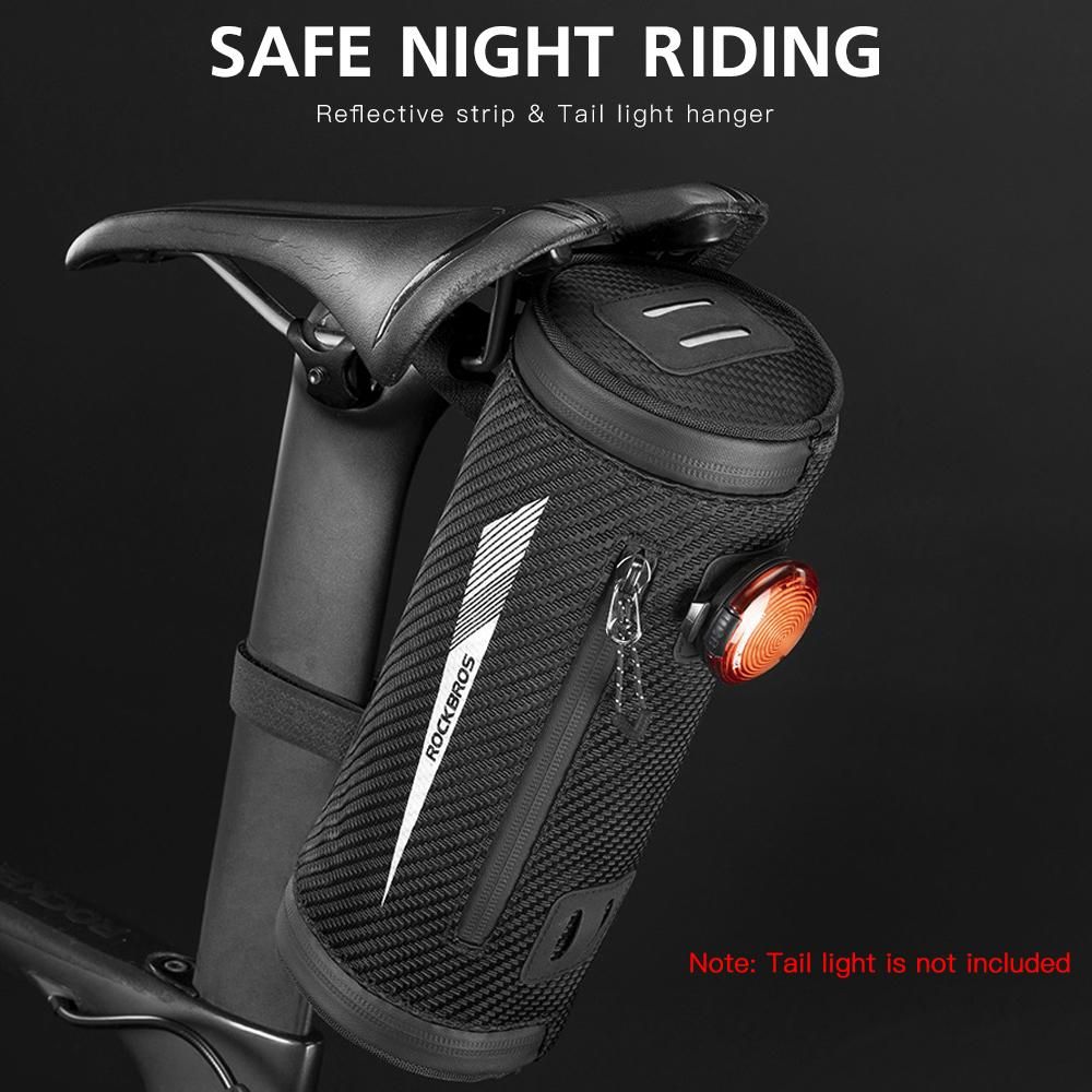 Bike Handlebar Bag Waterproof Cycling Front Storage Bag Bicycle Mobile Phone Holder Front Frame Top Tube Pouch Multifunctional Bicycle Saddle Bag