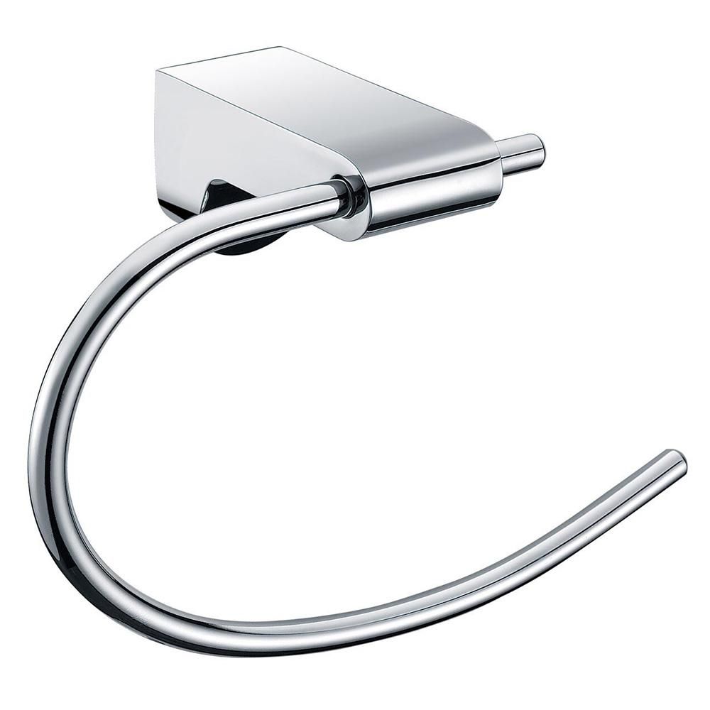 Homgeek Wall Mounted Chromed Stainless Steel Towel Toilet Paper Tissue Rack Holder Hanger for Bathroom Storage Kitchen Hotel