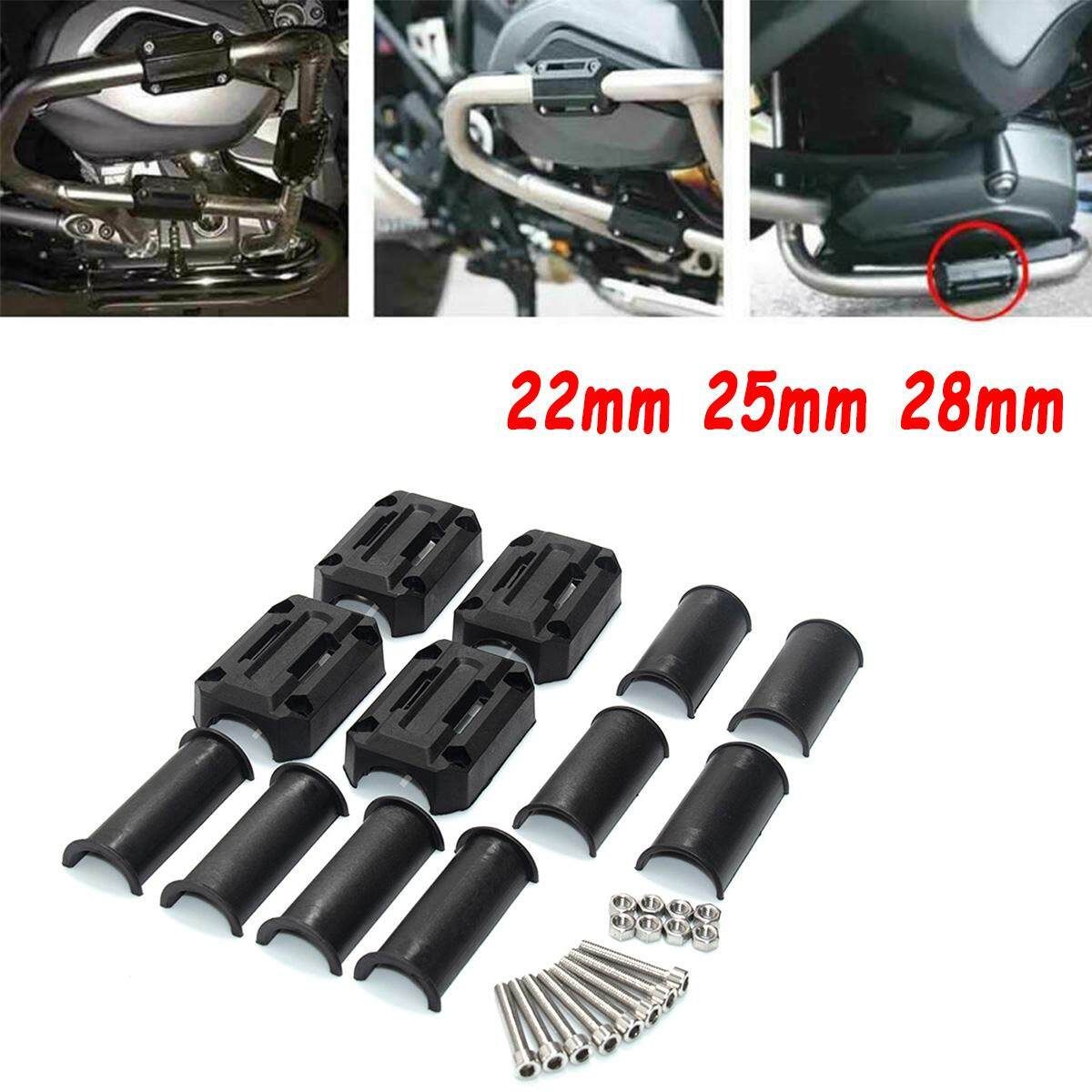 2PCS 22/25/28mm Motorcycle Engine Bumper Decorative Block For BMW R1200GS
