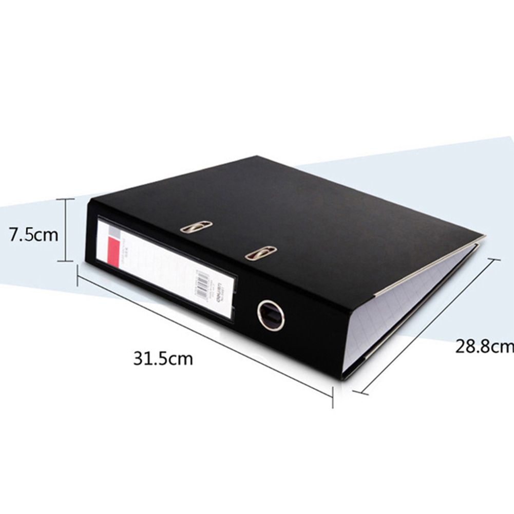 A4 Metal Ring Binder Folder Clipbar Lever Arch Fil